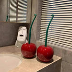 Elegantes WC-Bürsten-Set mit Ergonomischem Griff und Kratzfesten Borsten