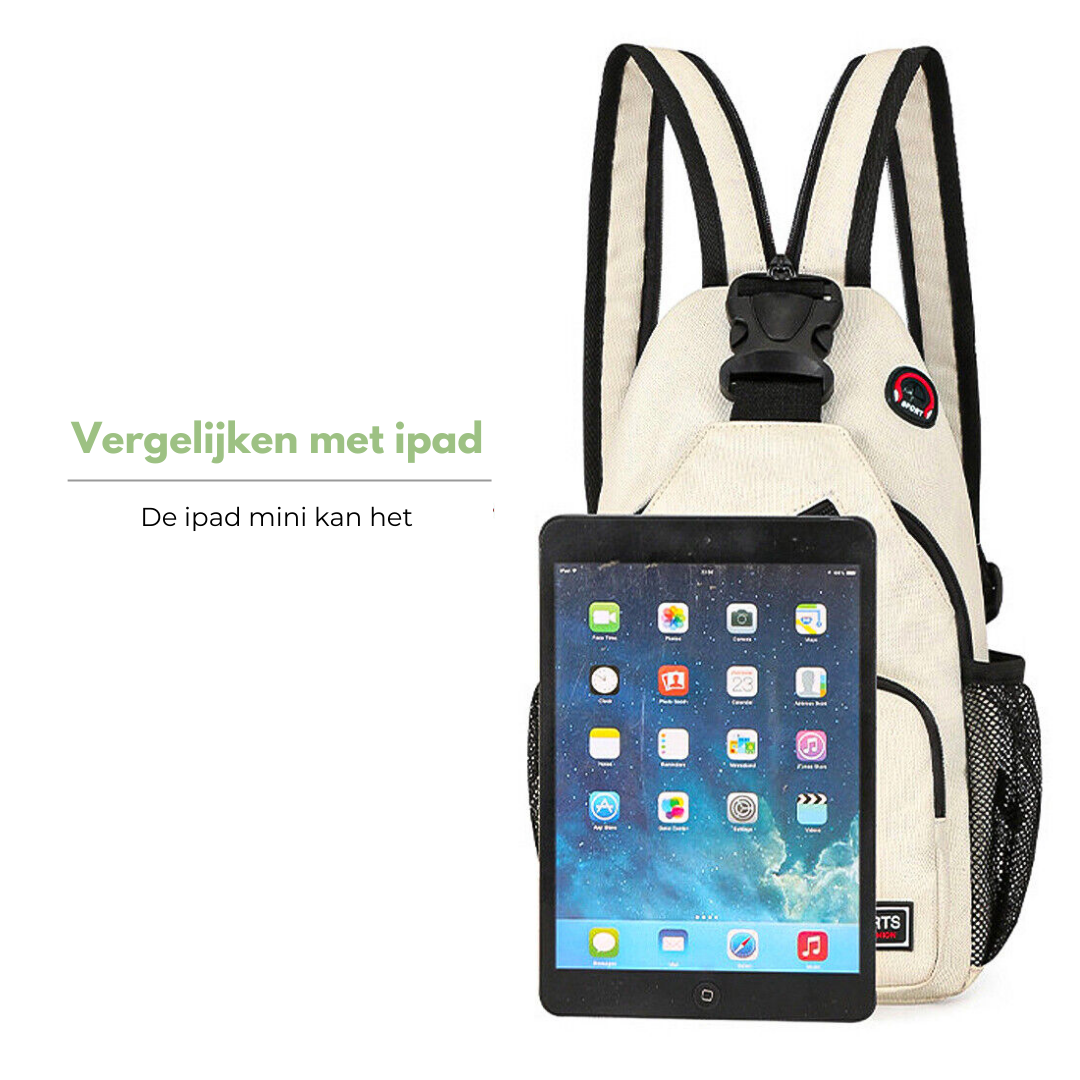 Vielseitige Umhängetasche – Robuste Canvas-Tasche für Abenteuer