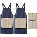 Work Apron with Crisscross Straps