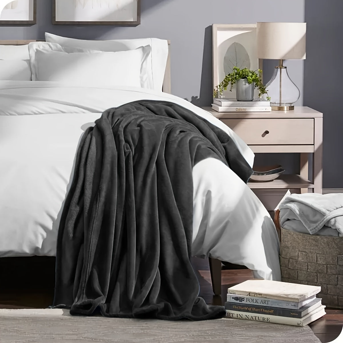 Premium Plüschdecke – Weich & Hautfreundlich für Einzel- und Doppelbetten