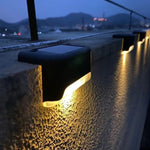 Solar-Powered Outdoor Lights with Motion Sensor – Set of 4