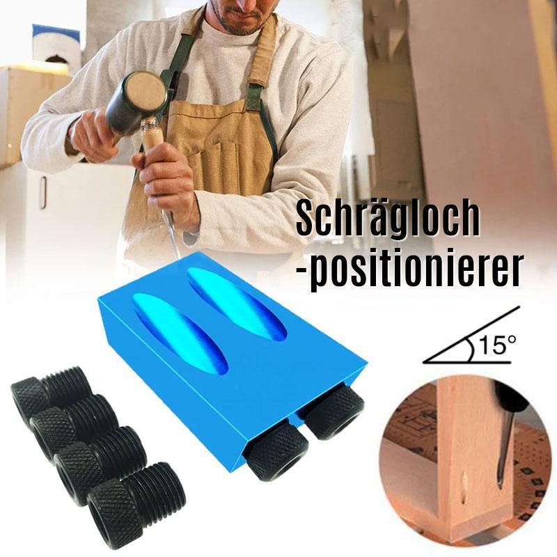 Präzisionsbohrer – Perfekte 15° Löcher für stabile Holzverbindungen
