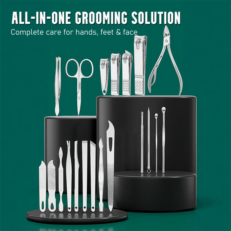 Perfekte Pflege für Zuhause – Elegantes 19-teiliges Set