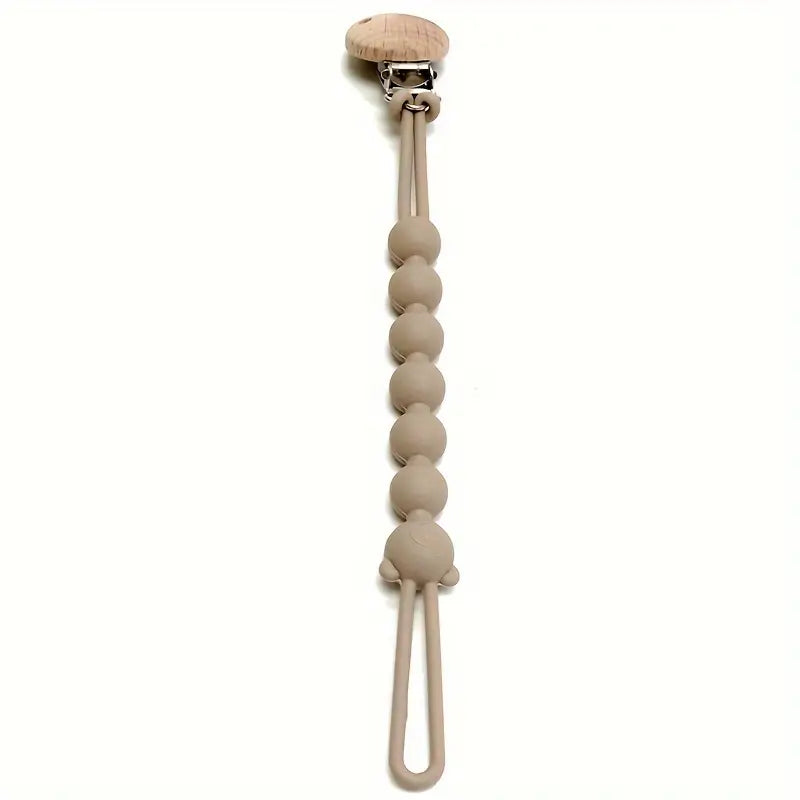 Clip pacifier chain with bear design