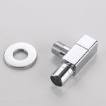 Elegant wall-mounted faucet with knob handle made of solid brass
