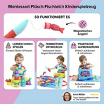 Montessori-Style Plush Fish Pond Children's Toy