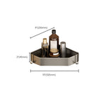 Stylish Aluminum Bathroom Shelf Set in Gray for Your Bathroom