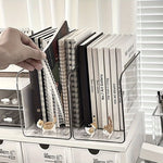 Bookend with clear arch design