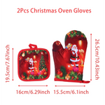Festliche Ofenhandschuhe für die Weihnachtszeit | MaxHeat Duo
