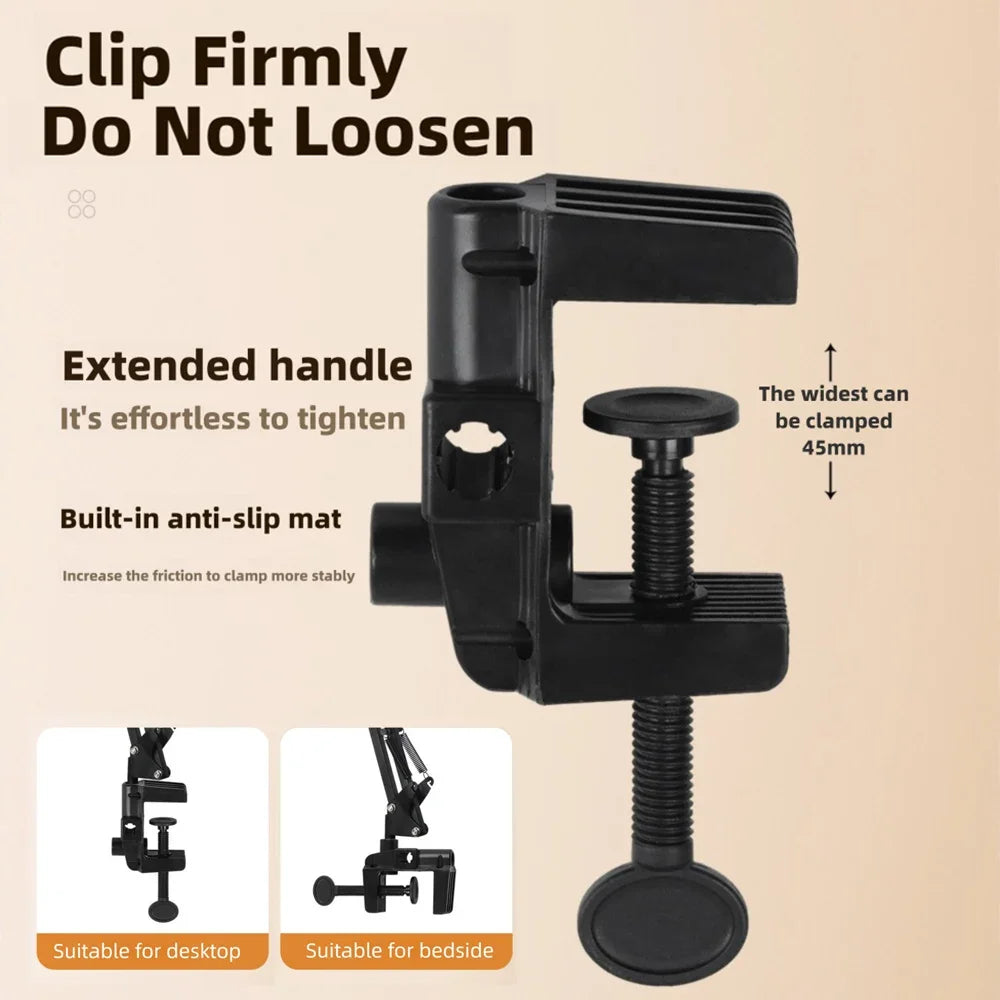 Dimmable LED Ring Light with Flexible Arm and Smartphone Holder | 3 Light Modes & USB-Powered | Ideal for Live Streams, Videos, and Selfies