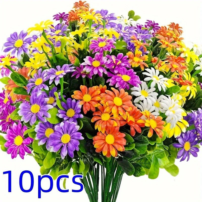 Lebendige Kunstblumen für Zuhause | 33 cm | Pflegeleicht und UV-beständig