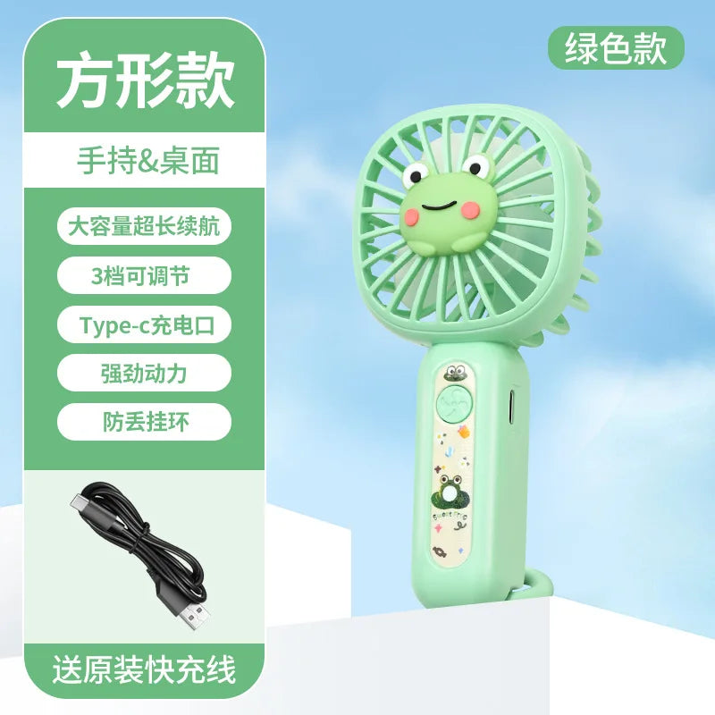 Luftiger Freund – Tragbarer Mini-Ventilator mit USB-Ladung