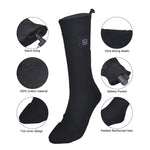 Wiederaufladbare Heizsocken für Outdoor-Enthusiasten