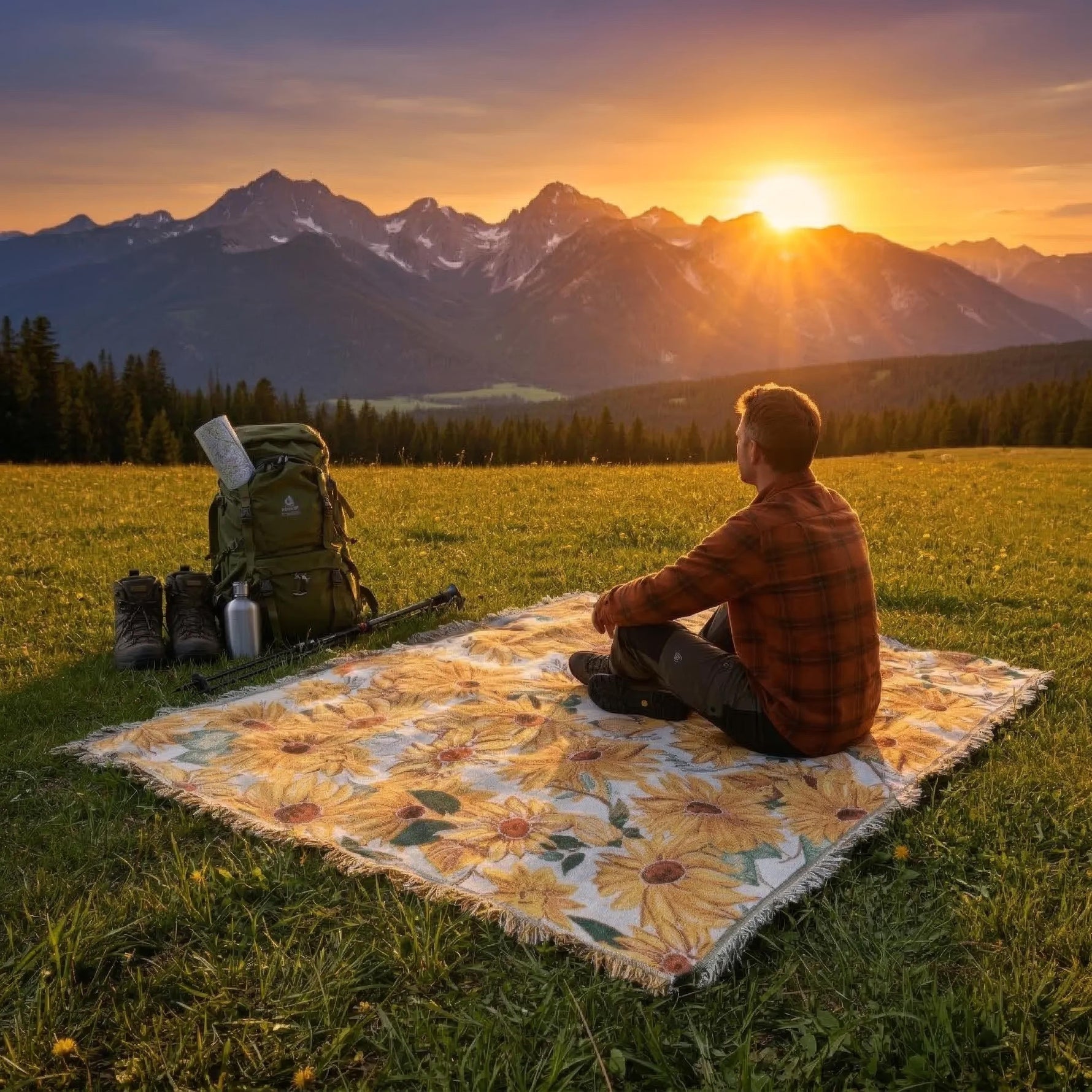 LuxePique – Wasserdichte Picknickdecke für jedes Abenteuer