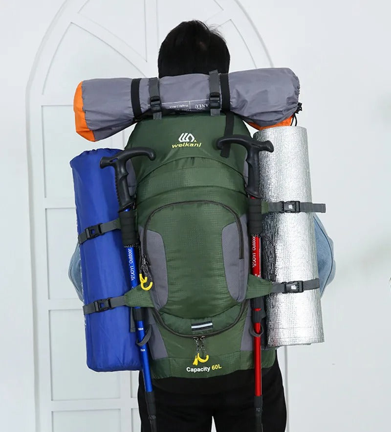 60L Outdoor-Rucksack - Wasserdicht und Praktisch