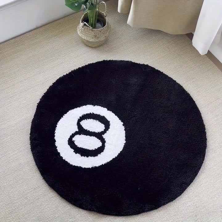 Round 8-Ball Doormat - Non-Slip Rug for Your Home