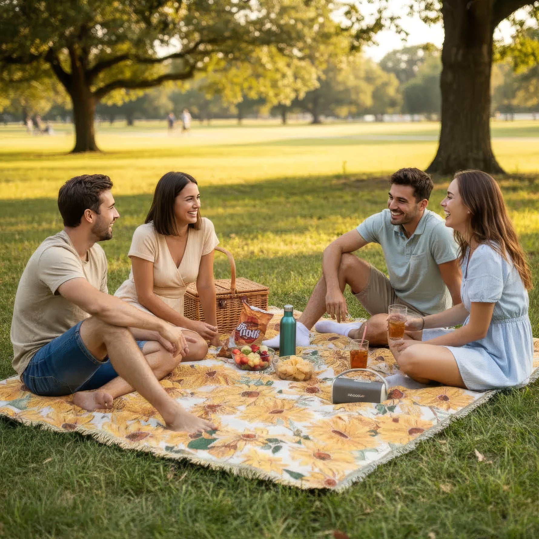 LuxePique – Wasserdichte Picknickdecke für jedes Abenteuer