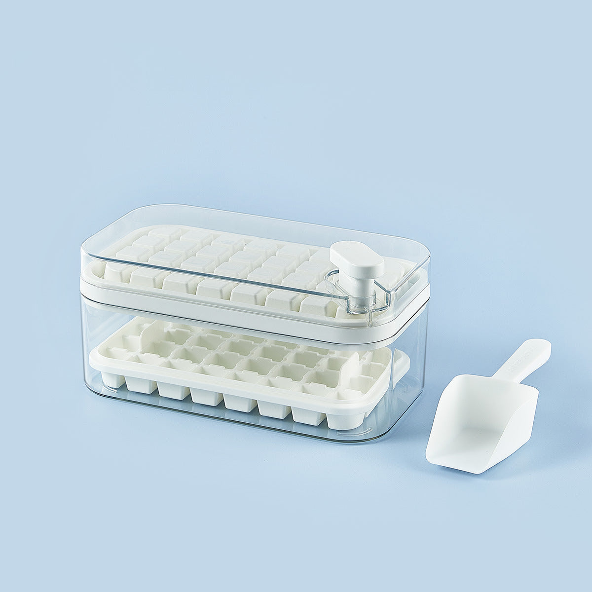Silicone Ice Cube Tray with 32 Compartments