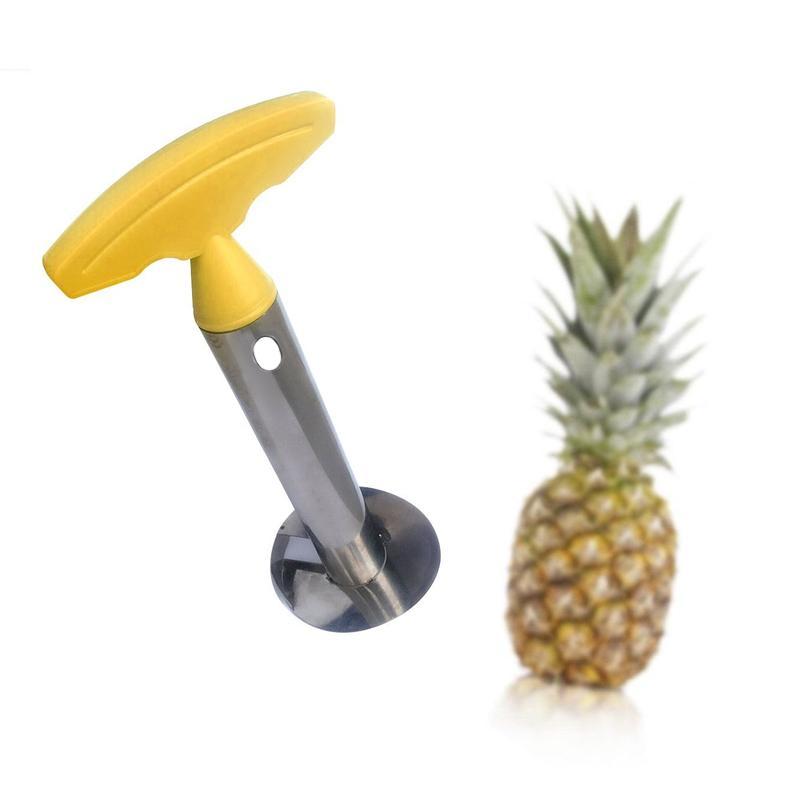 Efficient Pineapple Corer and Slicer