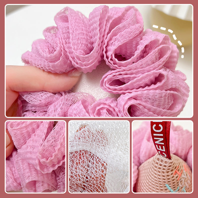 Bath Bomb Sweet Ice Cream Scrub Towel