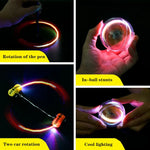 Magnetic Toy Car with LED – Luminous Stunt Fun