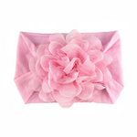 Headband for newborns and toddlers - Soft hairband with flower