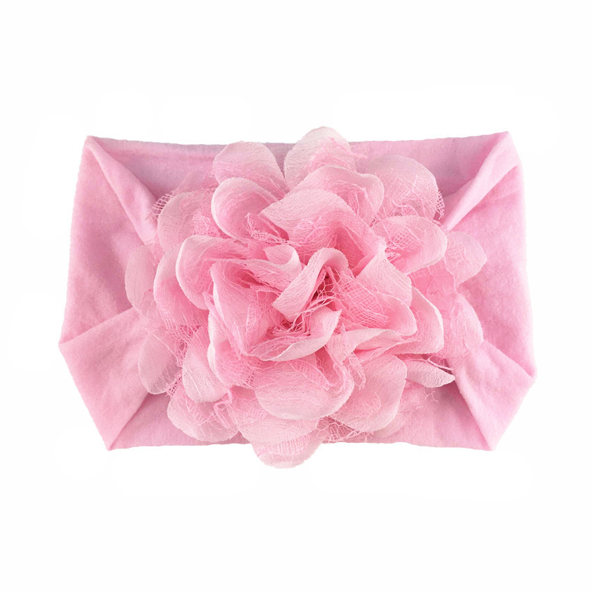 Headband for newborns and toddlers - Soft hairband with flower