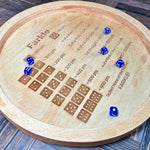 Würfelspaß | Eleganter Würfelteller für Spieleabende