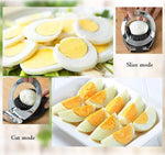 Egg Slicer by ChefMaster - 3-in-1 for Effortless Slicing!