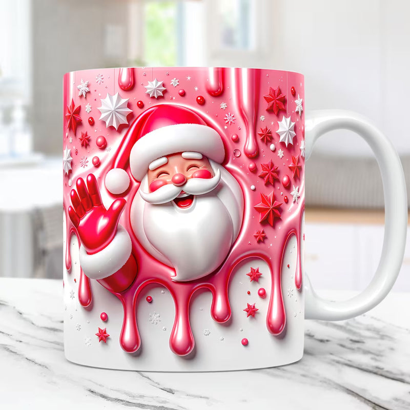Festliche 3D Kaffeetassen für Weihnachten | GlanzTasse
