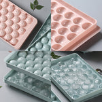 Creative round ice hockey mold for ice cubes
