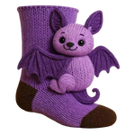 Non-slip house socks with a comfortable grip
