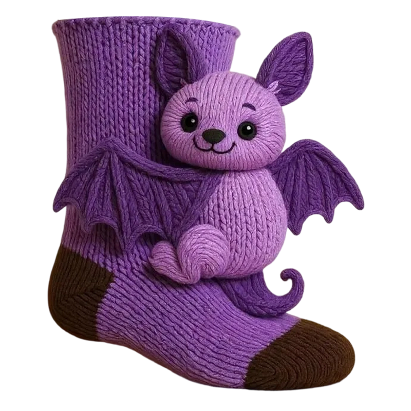 Non-slip house socks with a comfortable grip