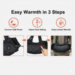 Comfortable Hand Warmer for Cold Days - USB Powered and Customizable