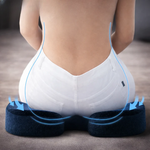 Ergonomisches Sitzkissen aus Memory-Schaum mit rutschfester Unterseite