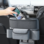 Practical car organizer for tidiness between the seats