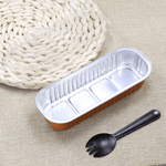 Disposable aluminum foil containers