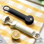 Adjustable stainless steel can opener