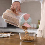 Lebensmittelbehälter mit 4 Fächern für 2500 ml Cerealien