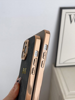 Luxuriöse Hülle für iPhone aus edlem Lammleder
