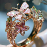 Ring with Butterfly Blossom