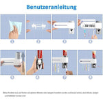 2-in-1 UV-Zahnbürstenhalter mit Desinfektionsfunktion