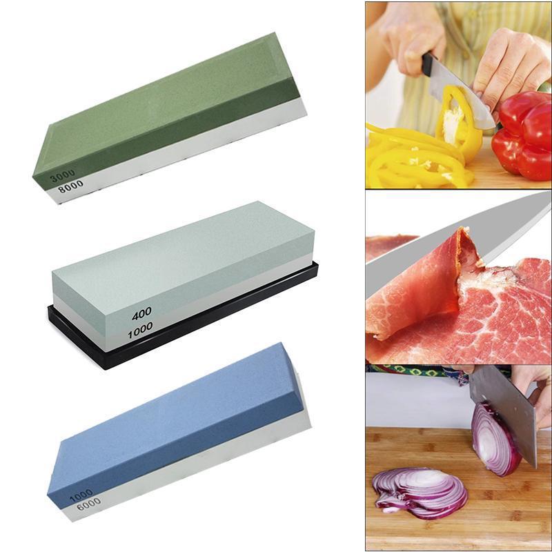Zweiseitiger Wetzstein für scharfe Klingen