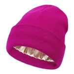 Noor Silk Winter Hat – Wool & Silk – Frizz Protection for Hair