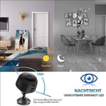Mini Kamera mit Magnet und WiFi – 1080p Auflösung