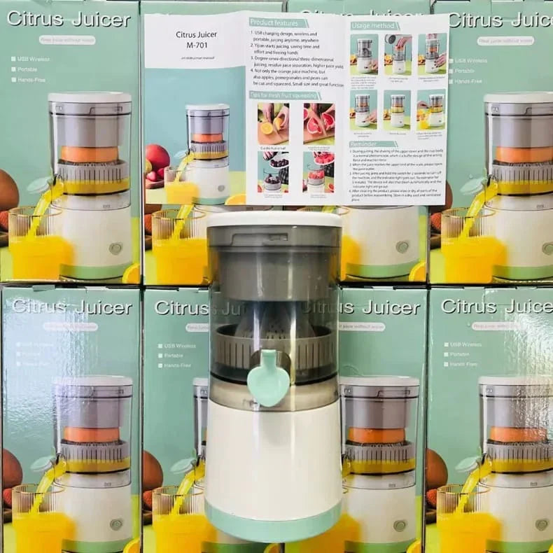 Portable Citrus Juicer with Battery