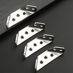 Stable stainless steel furniture corner connectors for perfect support