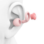 Snore Blocker & City Noise Protection – Soft Silicone Comfort – Reusable & Hygienic – Ideal for Side Sleepers & Travel