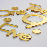 Creative DIY Wall Clock with 3D Effect