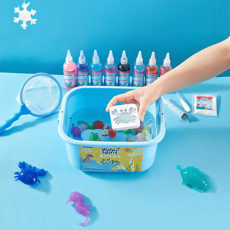 Farbige Wasserwelt – Kreatives Lernset für Kinder